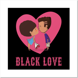 Black Love-Black History Month Posters and Art